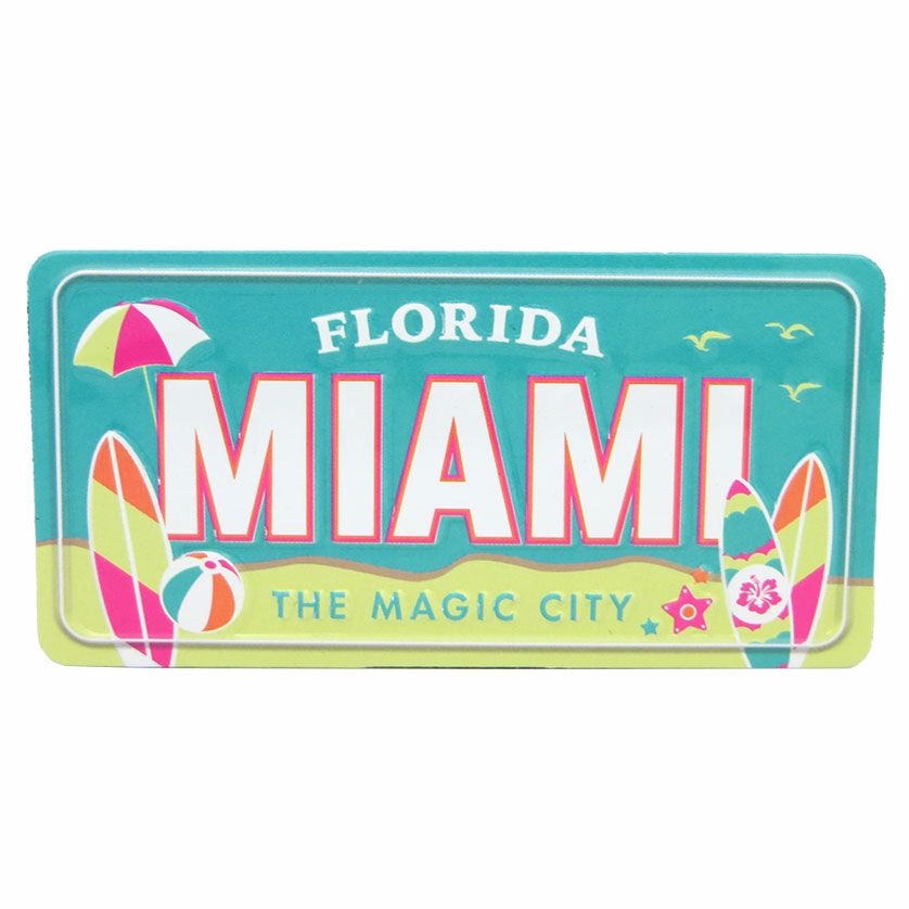 Miami Florida The Magic City: Vintage Postcard Book