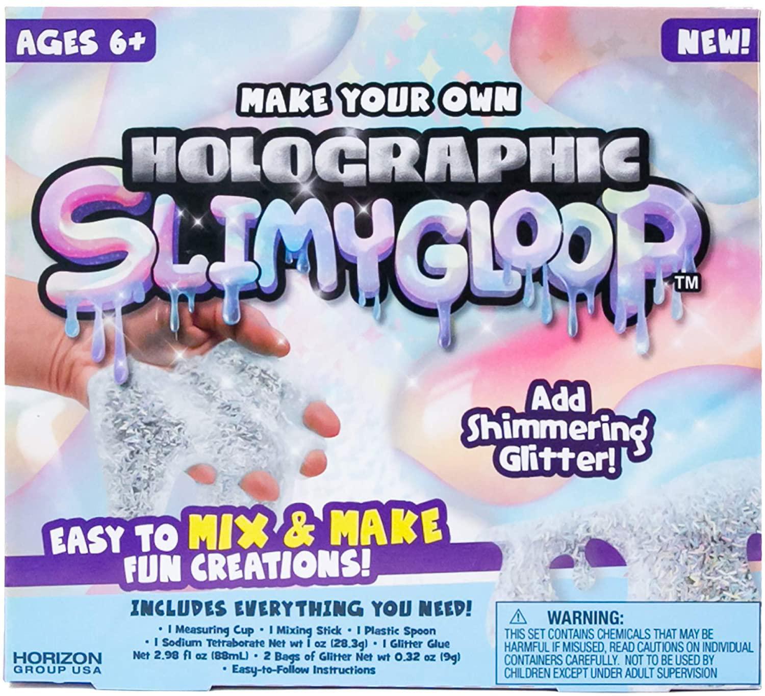 SLIMYGLOOP Make Your Own Holographic DIY Slime Kit by Horizon