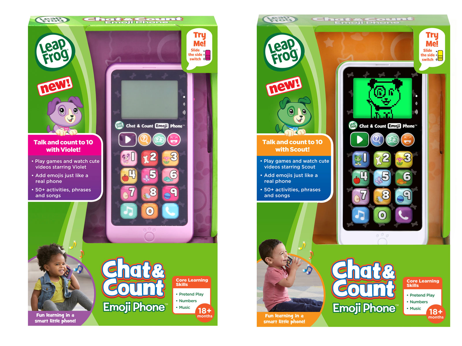 Chat and deals count smart phone