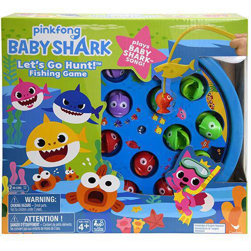 Pinkfong Baby Shark Let's Go Hunt! Fishing Game Cardinal w/ Song