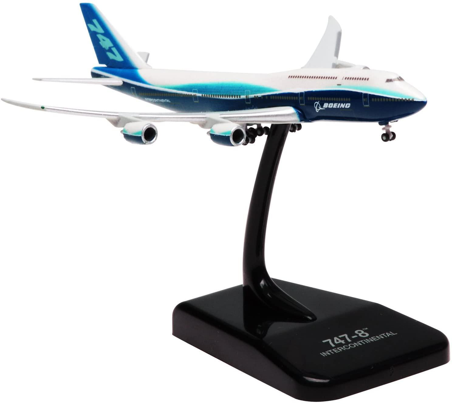 Hogan 1-1000 Scale HG8478G Boeing 747-8 Jet Diecast Airplane, Great For  Plane Collector Fan