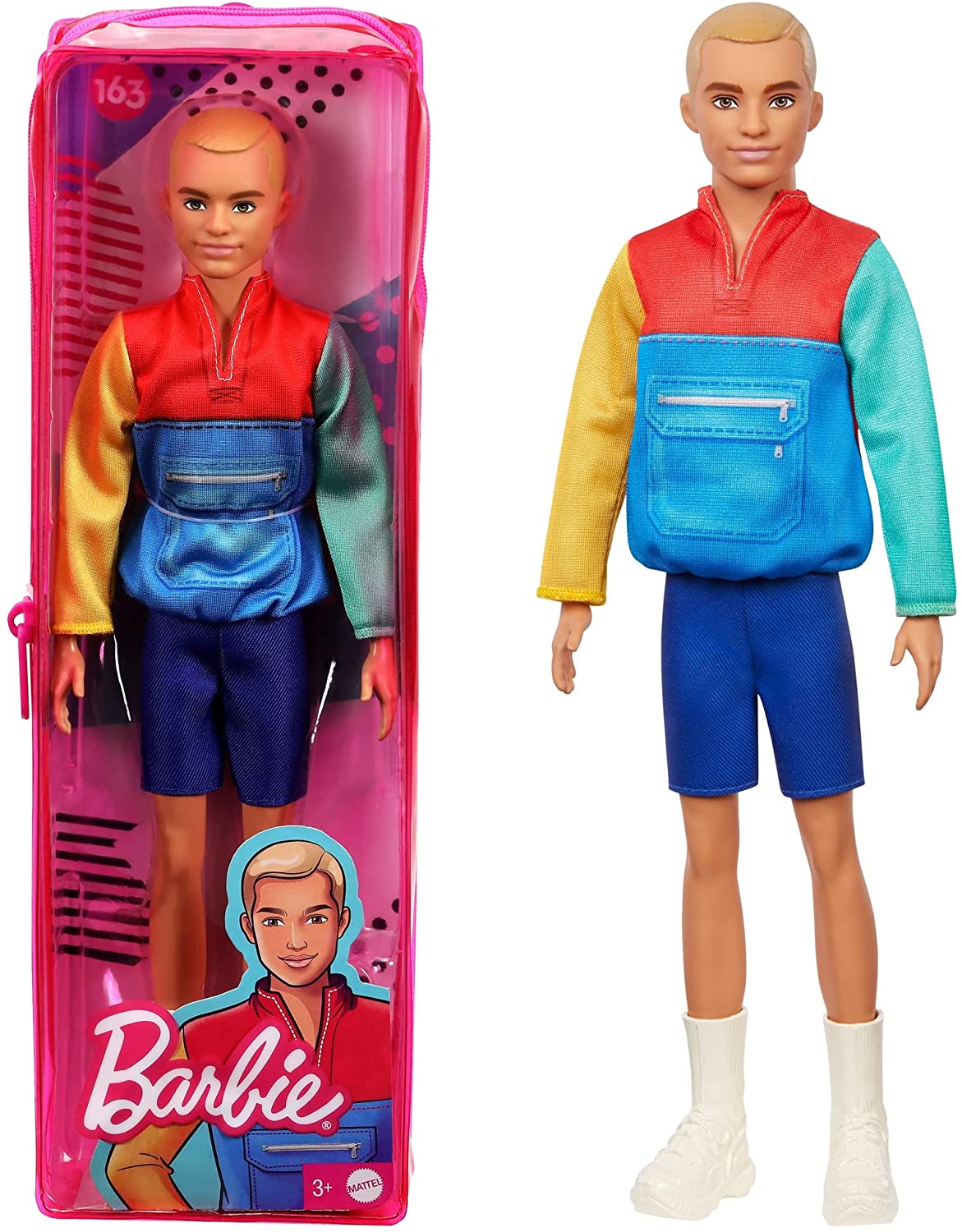 Barbie Ken Fashionistas Boy Figure Doll, Slender Sculpted Blonde – sunnytoysngifts.com