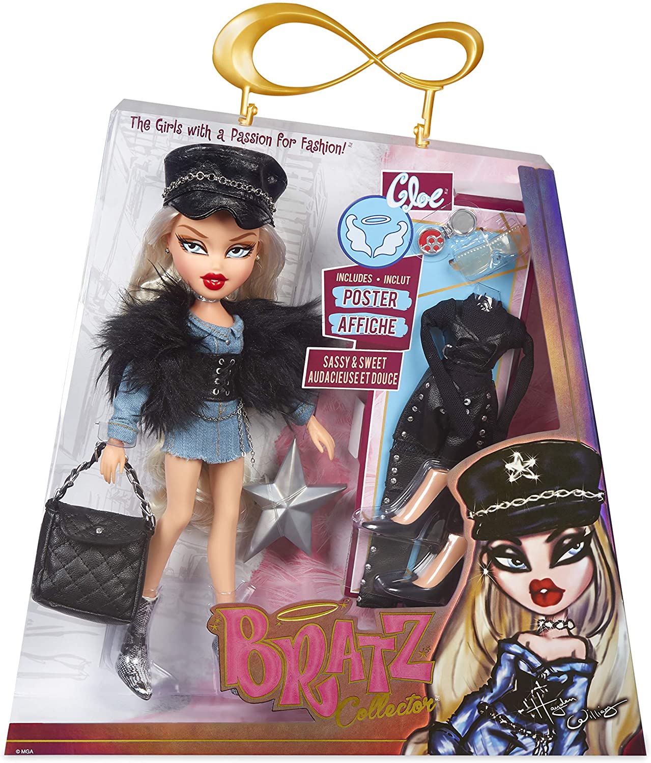 Bratz Collector Doll, Cloe, Multicolor, Multicolor Deluxe Girls Doll W –