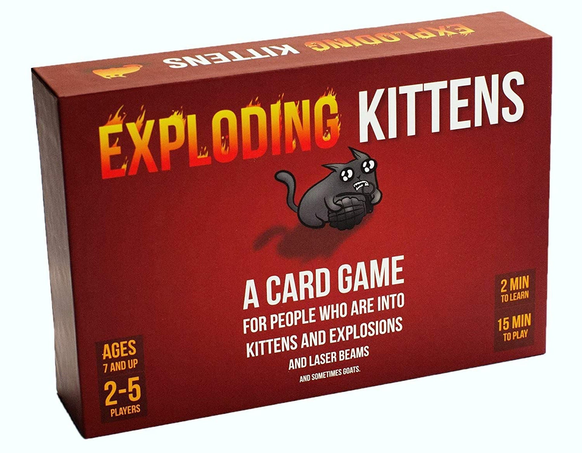 Buy Exploding Kittens: 2-Player Version only at Board Games India