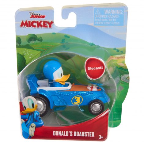 Disney Junior Mickey Mouse's Daily Driver Toy Car & Figure