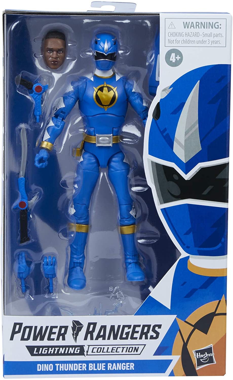 Power Rangers Lightning Collection Dino Fury Blue Ranger 6-Inch Action  Figure