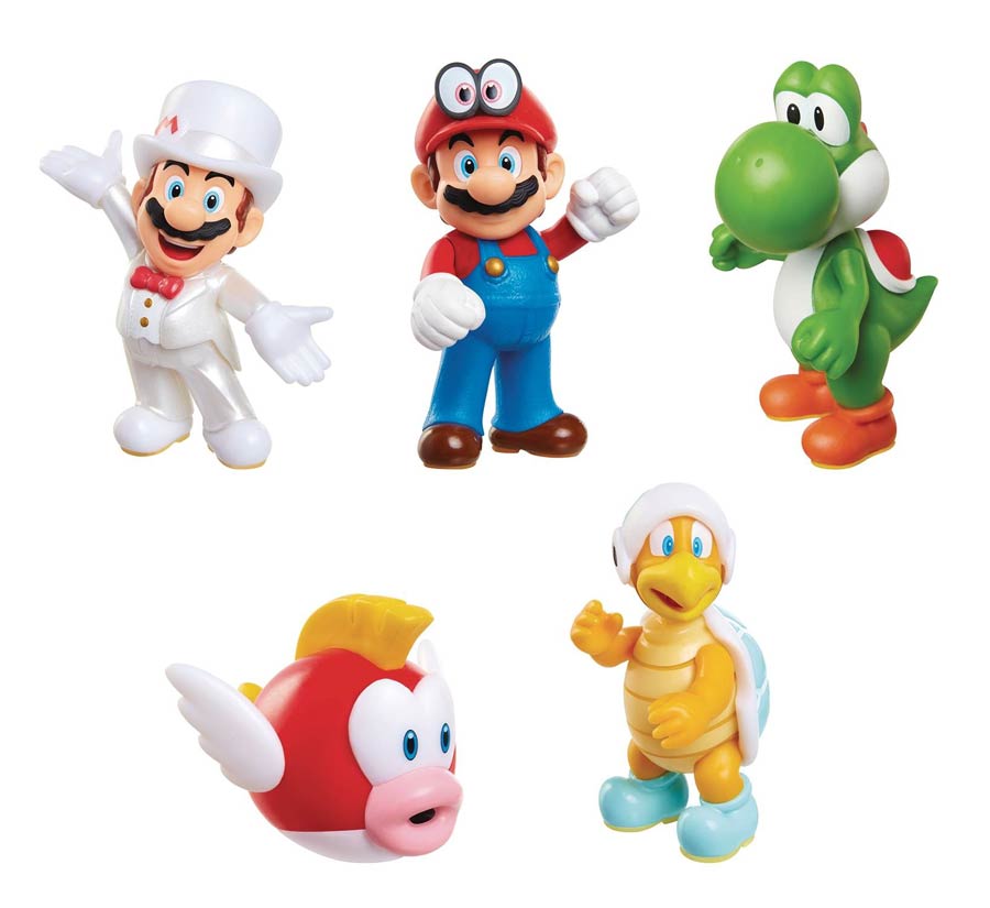 Wholesale Super Mario Figurines- 4- 5 Assortments MULTICOLOR
