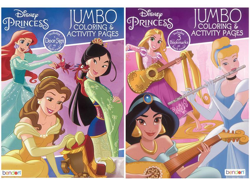 JUMBO PRINCESS Coloring & Activity Book