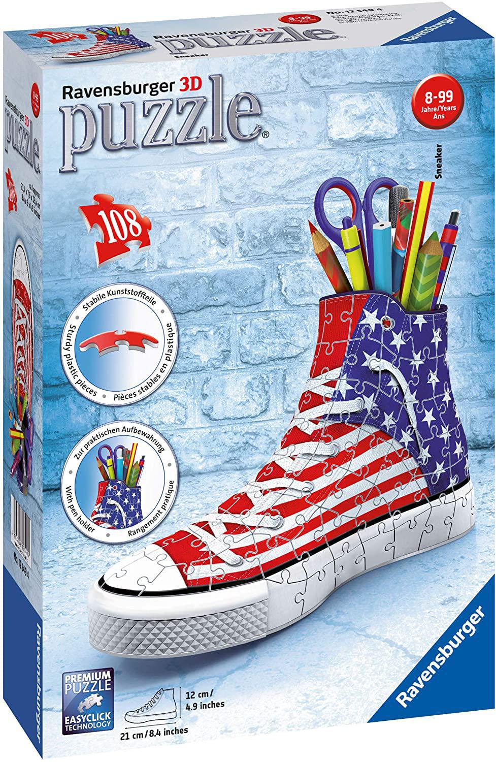 Ravensburger -Sneaker American Style 3D Puzzle