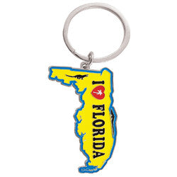 Kentucky Map Keychain