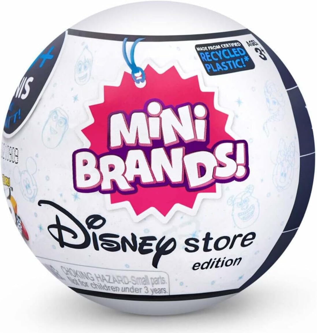 5 Surprise Mini Brands Disney Store Exclusive Series 1 Capsule Collectibles