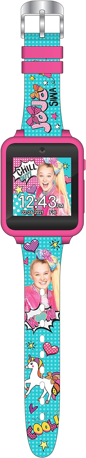 Jojo Siwa iTime Unisex Child Interactive Smart Watch 40mm in Pink with  Silicone Strap (JOJ4128) - Walmart.com
