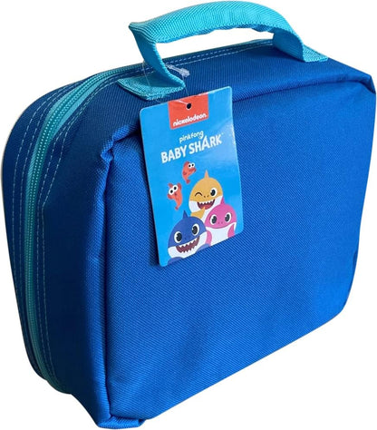 Baby Shark Insulated Lunch Bag (Blue)