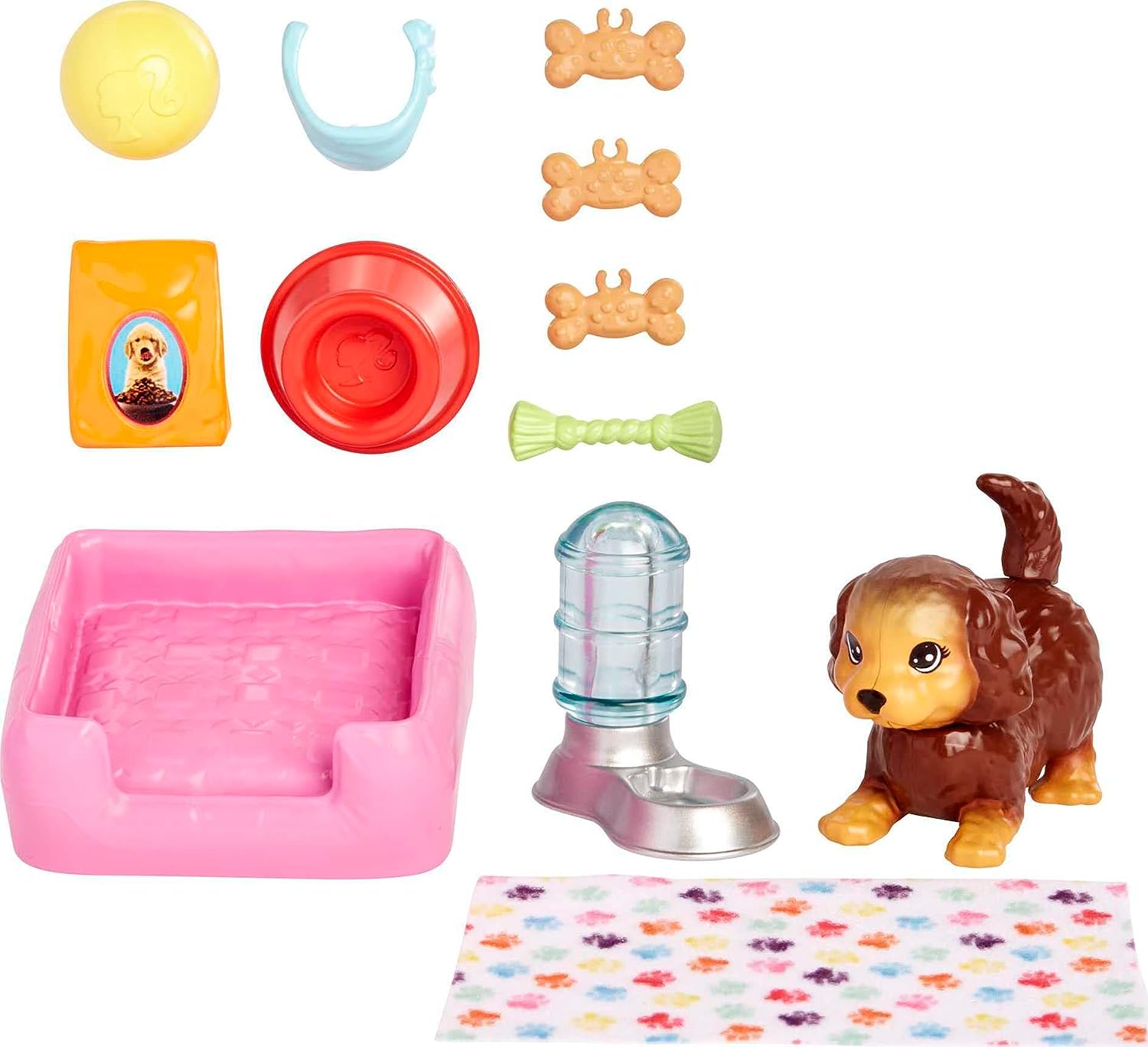 Barbie Pets and Accessories Interactive Wagging Nodding Puppy Plays sunnytoysngifts