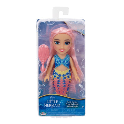 Disney Little Mermaid 6 inch Petite Caspia Fashion Doll with Seashell Brush Inspired by the Movie