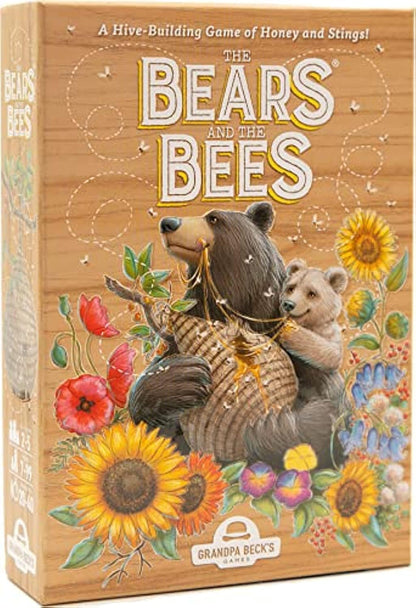 Grandpa Beck's Games The Bears and The Bees | Strategic Tile Laying Card Game for Kids, Teens, & Adults, 2-5 Players 7+