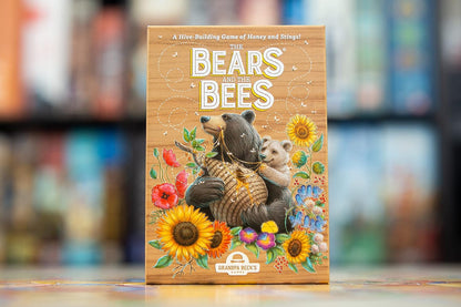 Grandpa Beck's Games The Bears and The Bees | Strategic Tile Laying Card Game for Kids, Teens, & Adults, 2-5 Players 7+