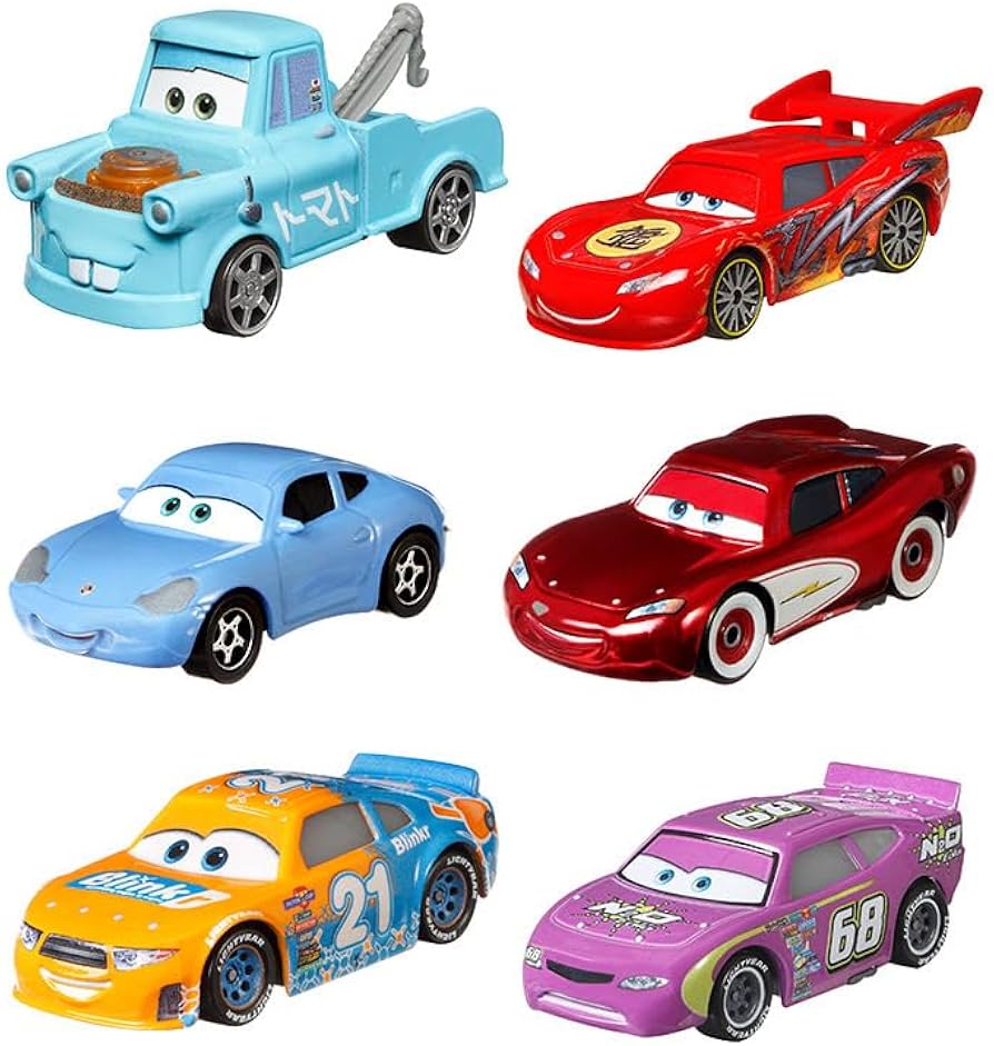 Disney Pixar Die-Cast Cars Metal Single Vehicles - Assortment (1 Random Vehicle)