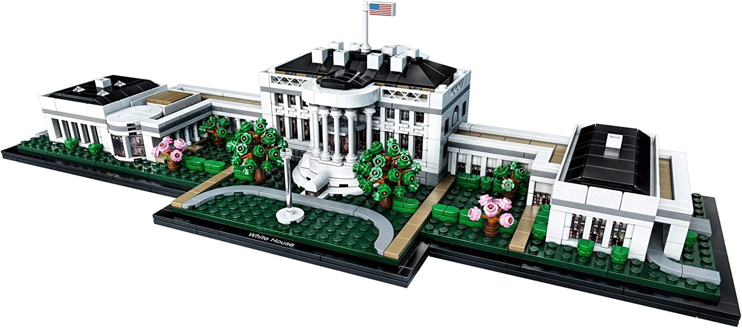 LEGO Architecture Collection: The White House 21054 - Model Building Kit, Creative Set for Adults and Teens, Energizing DIY Project