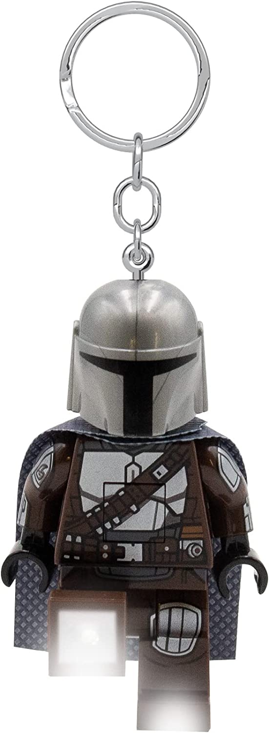 Lego Star Wars The Mandalorian Keychain Led Light 3 Inch Tall