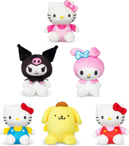 Basic Fun Hello Kitty and Friends Micro Teenies - Assorted Styles - Great Gift for Hello Kitty Fan (1 Random Plushie))