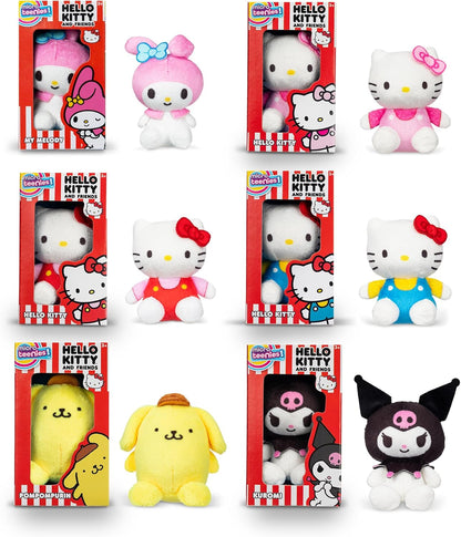 Basic Fun Hello Kitty and Friends Micro Teenies - Assorted Styles - Great Gift for Hello Kitty Fan (1 Random Plushie))