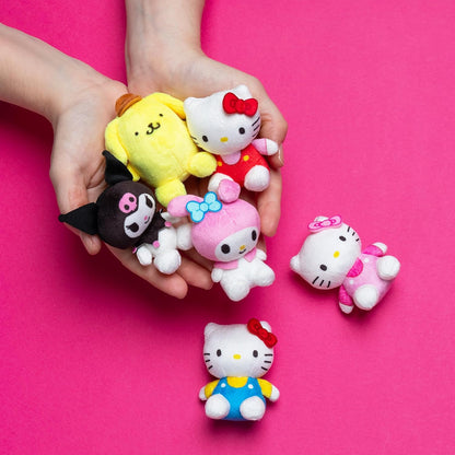 Basic Fun Hello Kitty and Friends Micro Teenies - Assorted Styles - Great Gift for Hello Kitty Fan (1 Random Plushie))