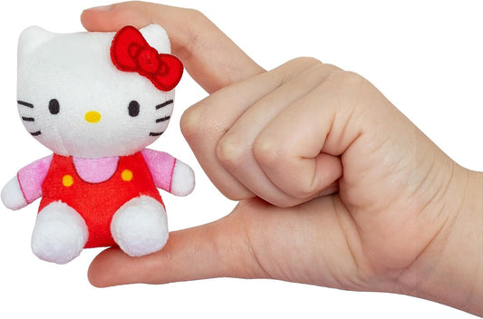 Basic Fun Hello Kitty and Friends Micro Teenies - Assorted Styles - Great Gift for Hello Kitty Fan (1 Random Plushie))