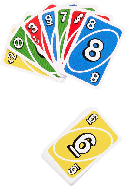 Mattel Games UNO Teams Card Game for Family Nights, Game Nights, Travel, Camping & Parties for Players 7 And Up