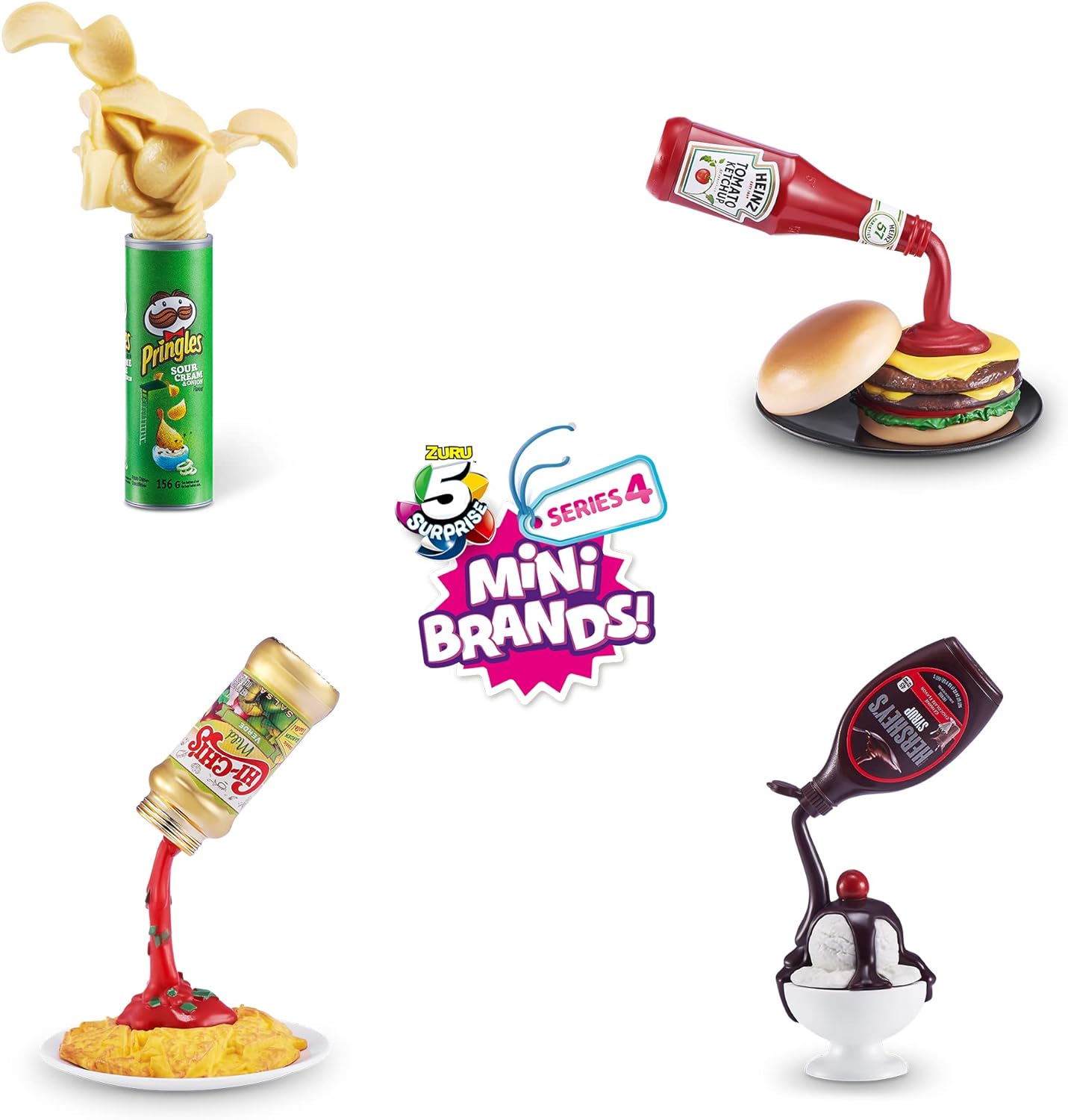 Zuru 5 Surprise Mini Brands Series 2 Mystery Set - Surprise Mini Food Toys  Mystery Bundle with Pikmi Pops Stickers and More (collectible Food Toys) 