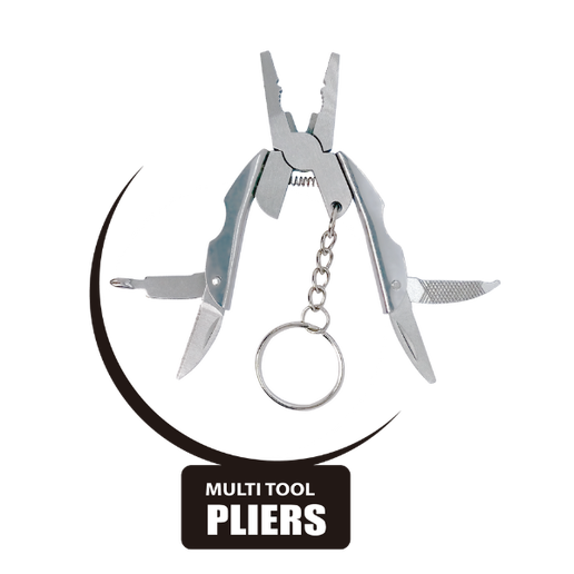 Multi-Tool Keychain: Multitool knife, Pliers, Carabiner Keychain - Pick Your Favorite Gadgets Gift for Dad, Mom or Friends