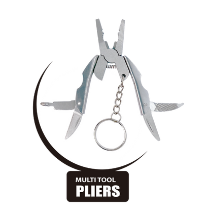 Multi-Tool Keychain: Multitool knife, Pliers, Carabiner Keychain - Pick Your Favorite Gadgets Gift for Dad, Mom or Friends