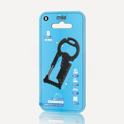 Multi-Tool Keychain: Multitool knife, Pliers, Carabiner Keychain - Pick Your Favorite Gadgets Gift for Dad, Mom or Friends