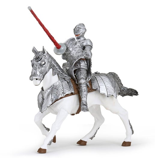 Papo Hand-Painted Figurine Medieval Fantasy Knight in Armour - Collectible for Children Suitable for Boys and Girls - from 3 Years Old