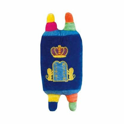 Plush Stuffed Sefer Torah 7.5 inches for Shabbat, Jewish Holiday and Everyday Play