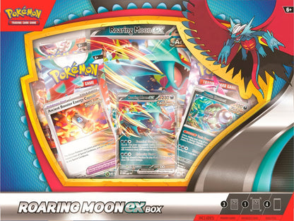 Pokemon TCG: Roaring Moon ex Box or Iron Valiant ex Box - 1 Box Randomly Pick