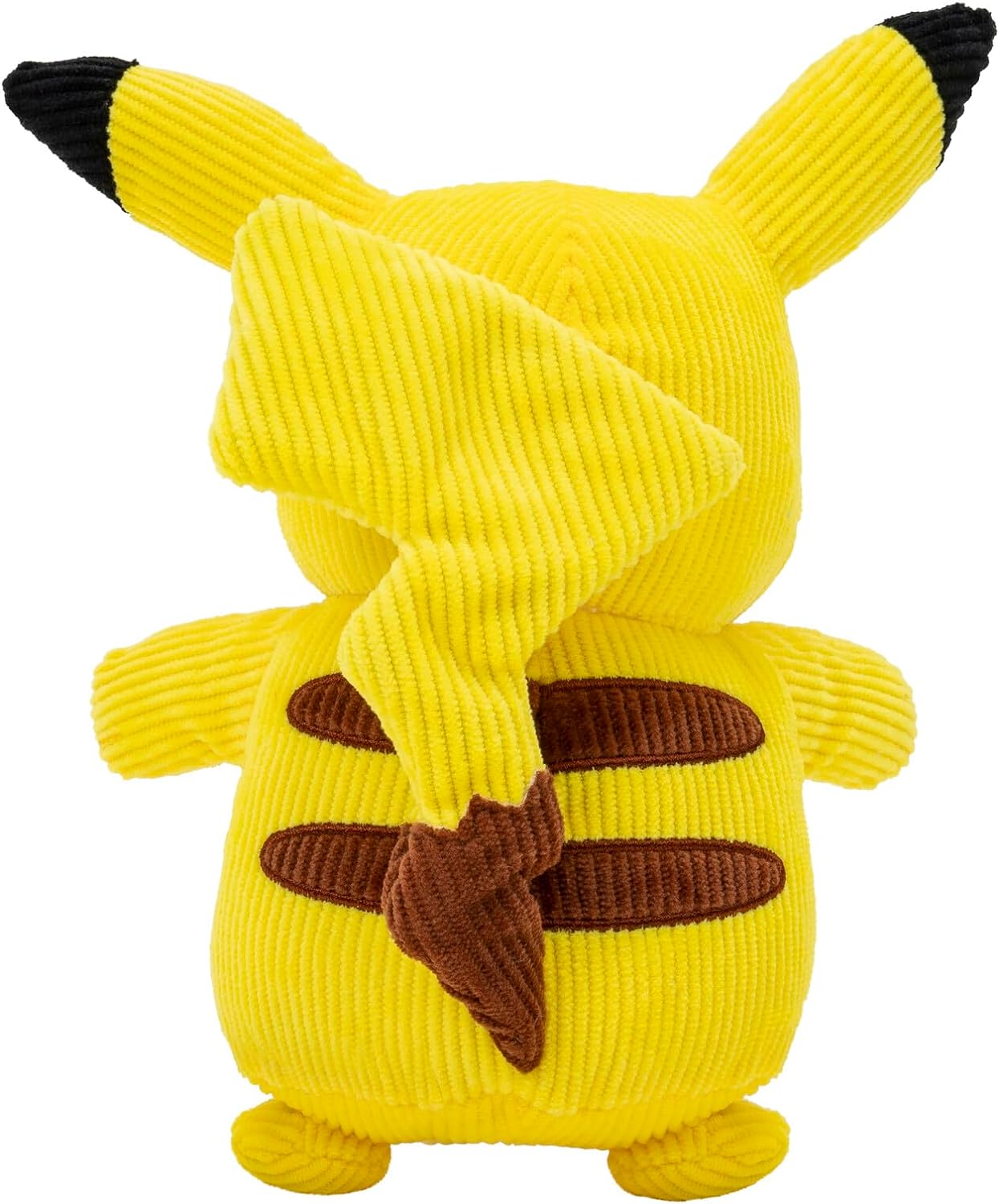 Pokemon Pikachu Select Corduroy 8" Plush - Officially Licensed and Stuffed Animal Material