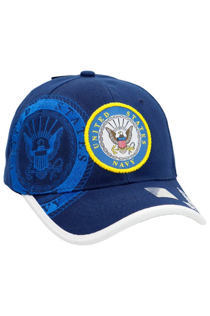 U.S. Navy Patch Official Licensed Baseball Cap - One Size Fits Most - Dad Best Gift Baseball Hat