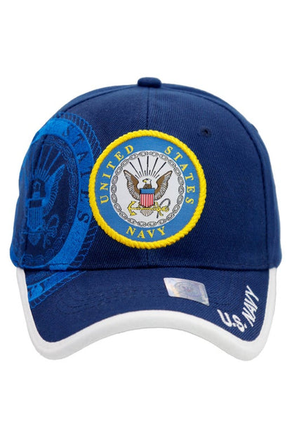 U.S. Navy Patch Official Licensed Baseball Cap - One Size Fits Most - Dad Best Gift Baseball Hat