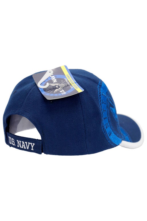 U.S. Navy Patch Official Licensed Baseball Cap - One Size Fits Most - Dad Best Gift Baseball Hat