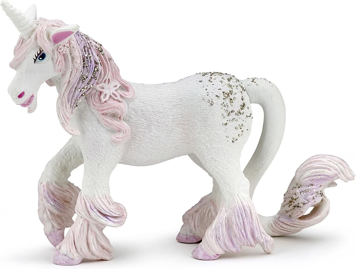 Papo Hand Painted Unicorn Horse Figurine The Enchanted World - Suitable for Boys and Girls - from 3 Years Old