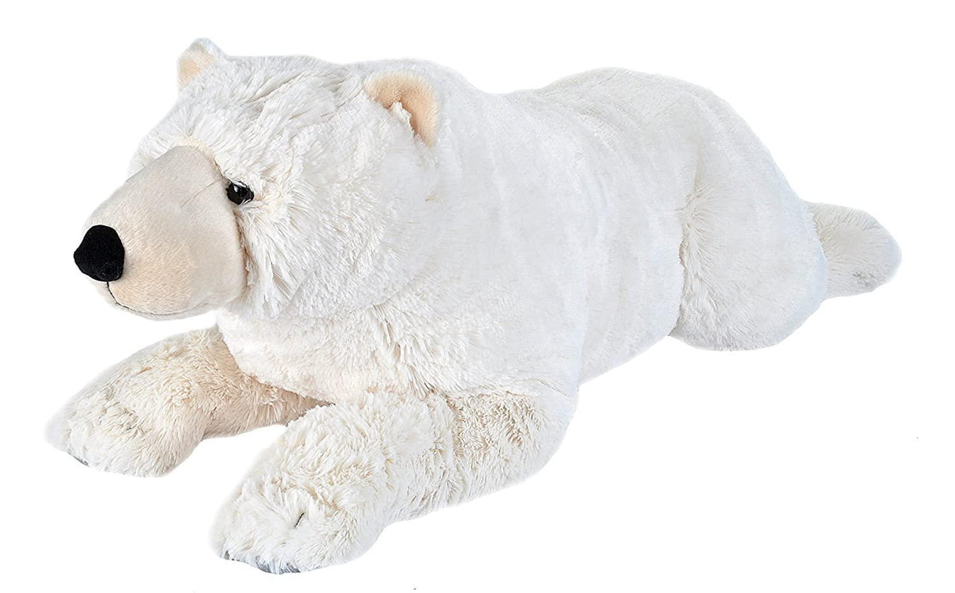 Wild Republic White Jumbo Polar Bear Plush 30 Inch – sunnytoysngifts.com