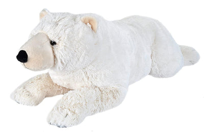 Wild Republic White Jumbo Polar Bear Plush 30 Inch