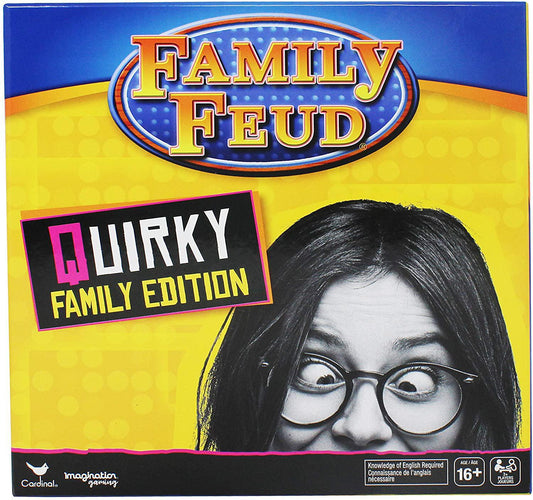 Family Feud, Quirky Family Edition, for Teens and Adults - Family Board Game