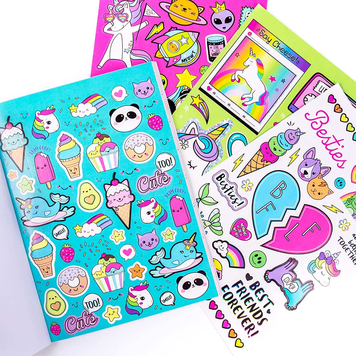 12 Sheet School Kids Stickerbook by POP! by POP! | Joann x Ribblr