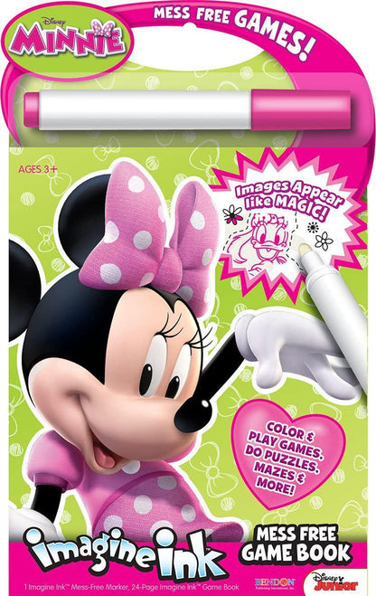 Bendon Imagine Ink Magic Ink Pictures With Nella, Vampirina, Captain America, Spiderman, LOL! Surprise, Minnie