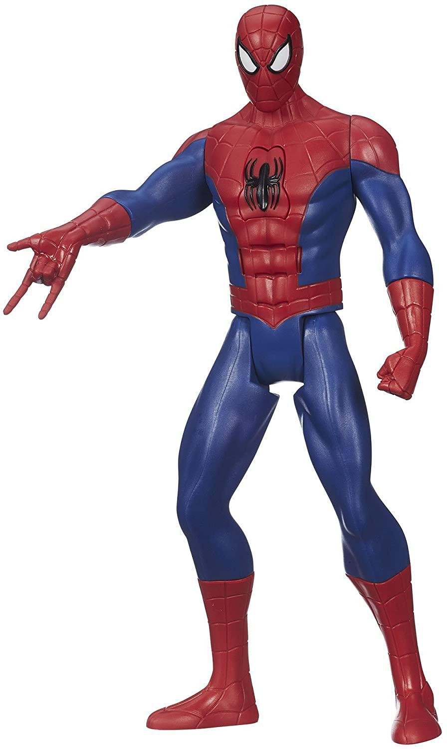 Marvel Ultimate Spider-Man Web Warriors Titan Hero Tech Electronic Spider-Man 12-Inch Figure