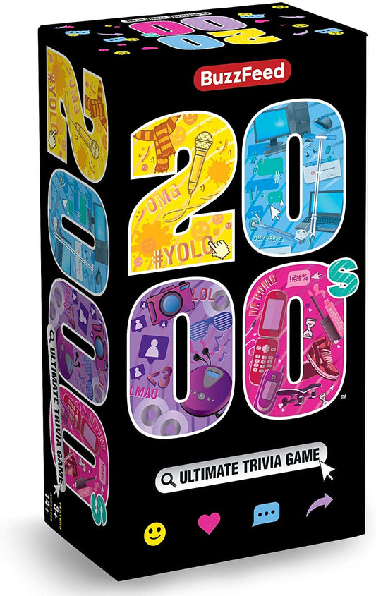 2000's Trivia by Buzzfeed – Ultimate Trivia Flash Crads Family Game