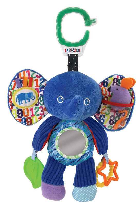 World of Eric Carle Elephant On the Go Developmental Activity Toy, 14”