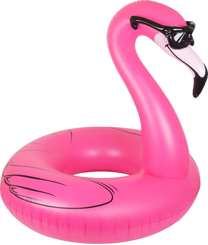 Cool Flamingo Pool Float with Shades, 56 inch